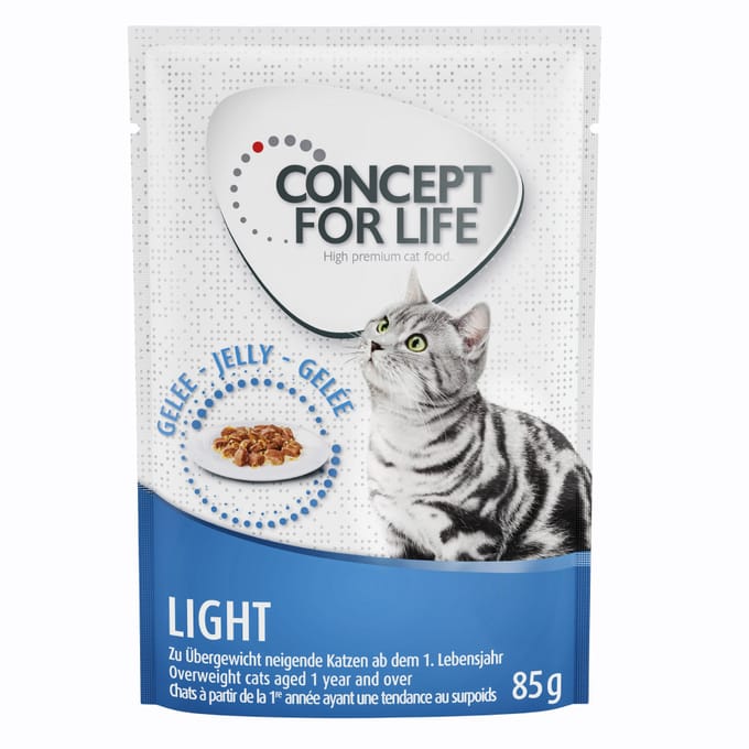 24x85g Light in Gelei Concept for Life Kattenvoer
