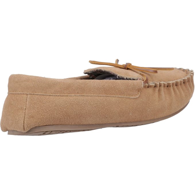 Hush Puppies Clyde Suede Herenpantoffels Bruin