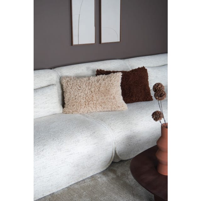 Home67 Kussen shaggy 40 x 60 cm