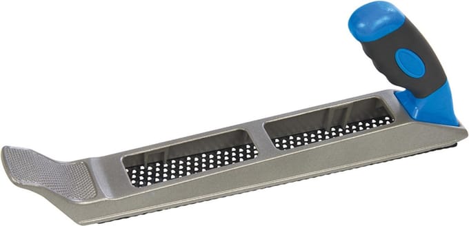 Silverline Schaafrasp - Verstelbaar Handvat - Carbon Stalen Blad - 250 mm