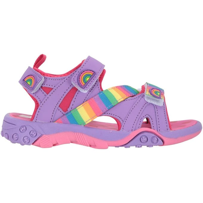 Mountain Warehouse Sandalen aan zee voor kinderen (Helder Roze)