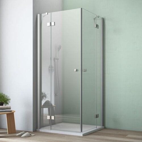 GEO maw flex corner entry with 2 hinged doors, 80 x 80 cm AE300802360