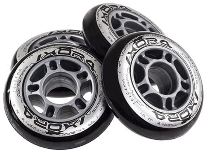 Nils Extreme - Skatewielen - 84x24mm - 82A - Zwart