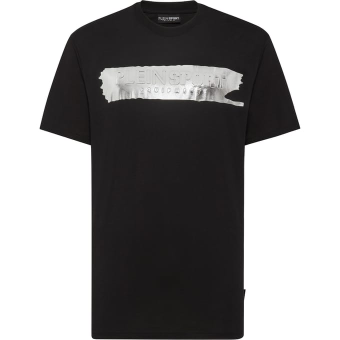 T-Shirt Ronde Hals Silver Brush