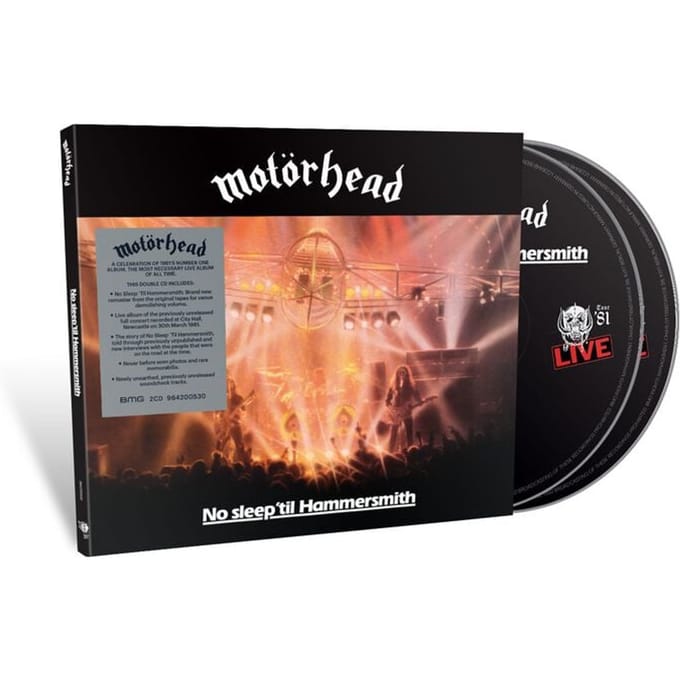 Motörhead CD - No sleep 'til Hammersmith (40th Anniversary Edition) - voor Geen - standaard