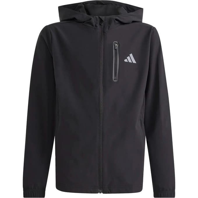 Adidas Tech Woven Trainingsjack Zwart 11-12 Years Jongen