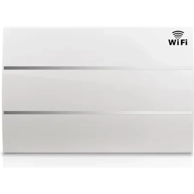 Hjm Elektrisch Radiator Evelyn Wifi 2000w Slim Keramische Traagheid Wit