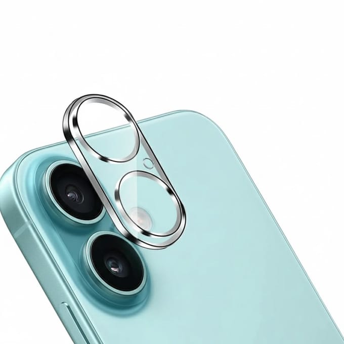 Casemania Camera Lens Shield Geschikt voor Apple iPhone 17 - Gehard Glas Camera Lens Protector Shield - Volledig Camera Bescherming