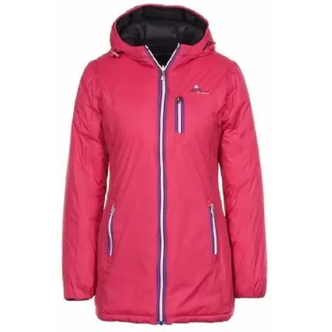 Reversible lange skijack voor dames Peak Mountain Awill