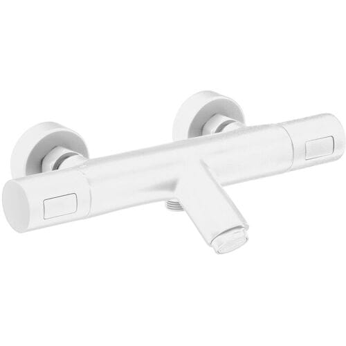 Herzbach DEEP WHITE thermostatic bath mixer exposed 23.132170.1.07