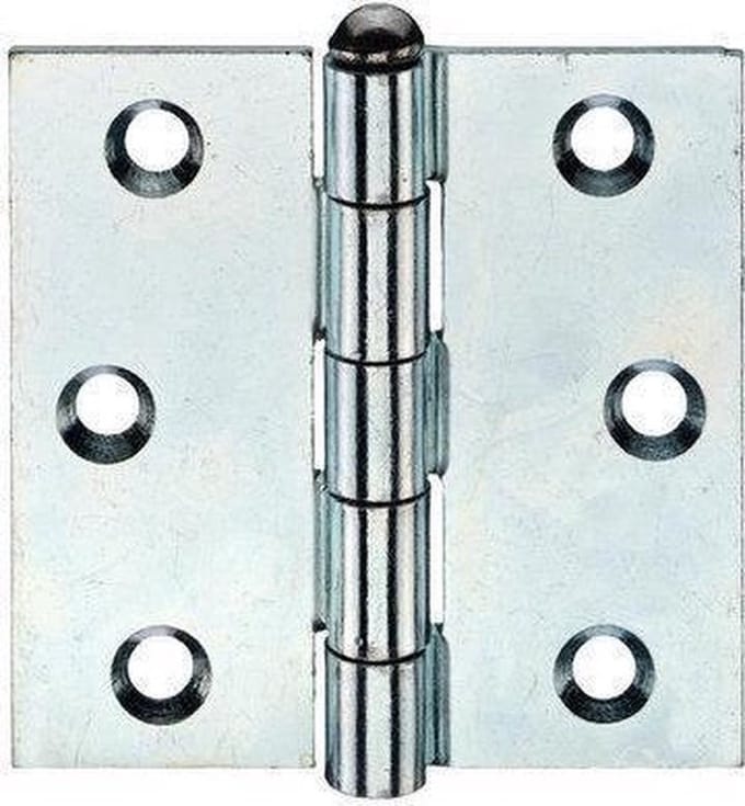 BSW scharnier gegalv. 64 x 64 mm  1804 gv