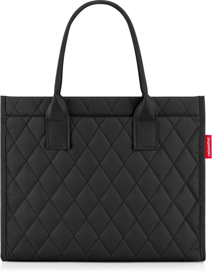 Reisenthel Daily Shopper - Schoudertas - 14L - Rhombus Black Zwart