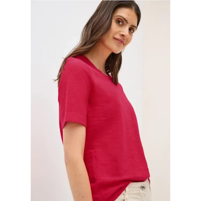 Bouclé slub shirt