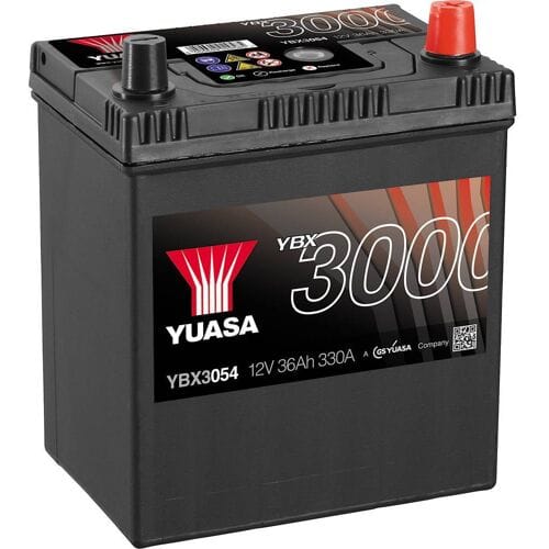 Yuasa SMF YBX3054 Autoaccu 36 Ah Pooltype: T1/T3