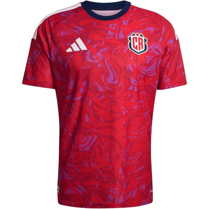 Adidas Costa Rica Truien/Replica's Heren - Rood - Maat S - Poly Mesh