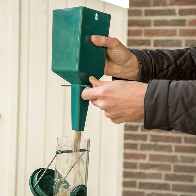 CJ Wildlife - Voerschep en trechter - Groen