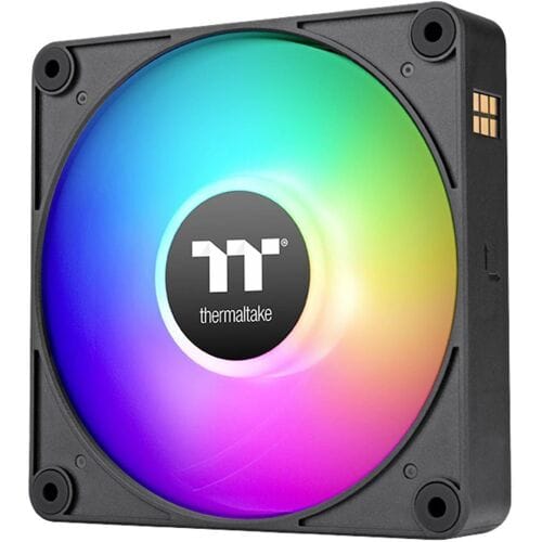 Thermaltake CT120 EX ARGB Sync - Ventilator Koeler voor PC - 3x120mm - PWM 500-2000 RPM - Zwart