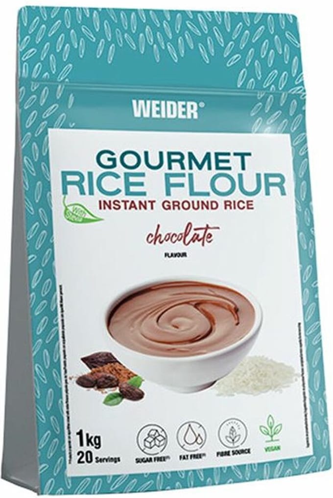 Weider Rice Flour (1000g) Chocolate - Functionele voeding - Supervoeding