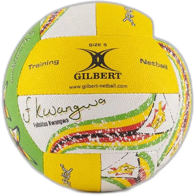 Gilbert Netball Signature Balls - Size 5 - Player Kwangwa