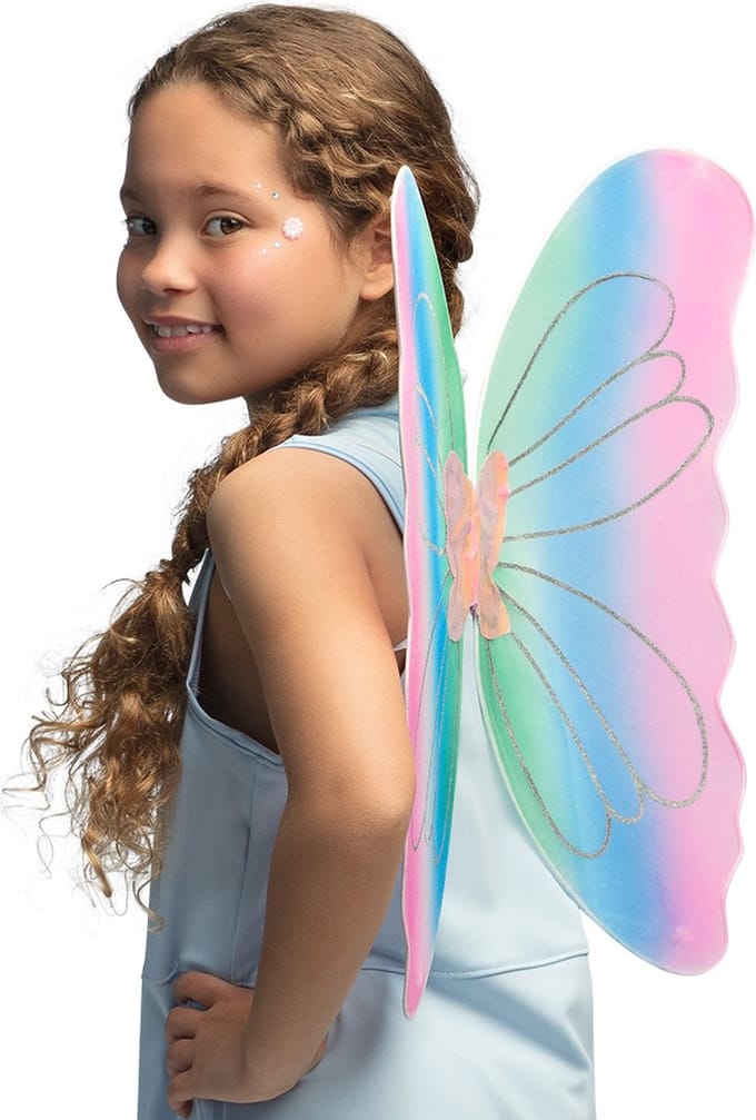 Boland - Vleugels Yara Multi - Kinderen - Vrouwen - Fee - Fee - Elfje - Fantasy - Sprookje