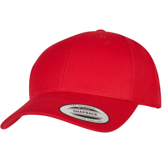 Flexfit - Curved Snapback Pet - Rood