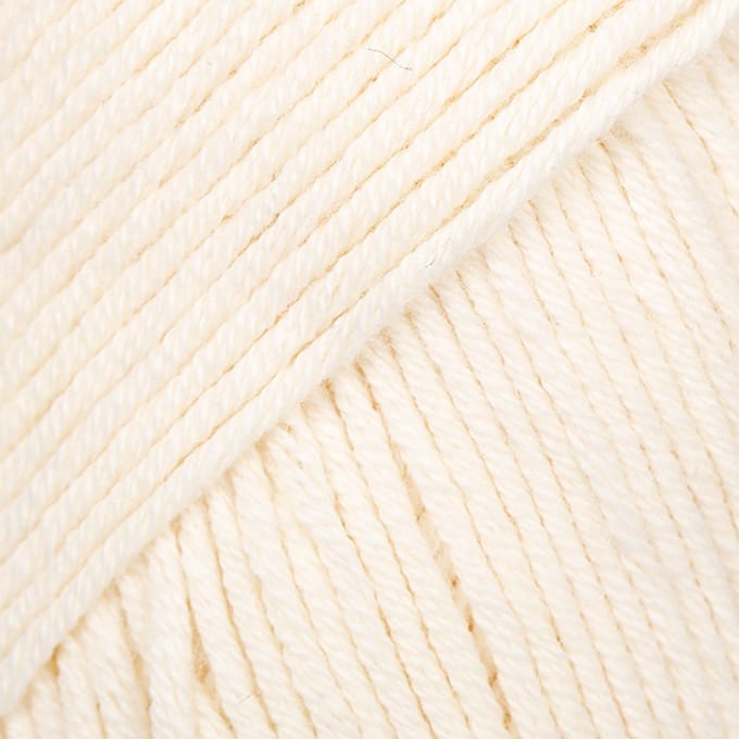 DROPS Safran Uni Colour - 18 naturel - Katoen Garen