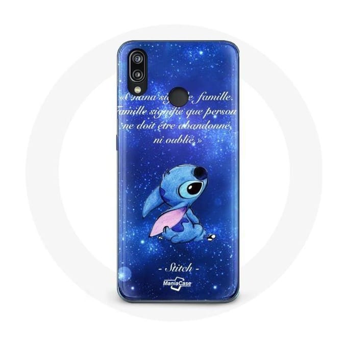 Coque pour Huawei P20 Lite Stitch Ohana Citation