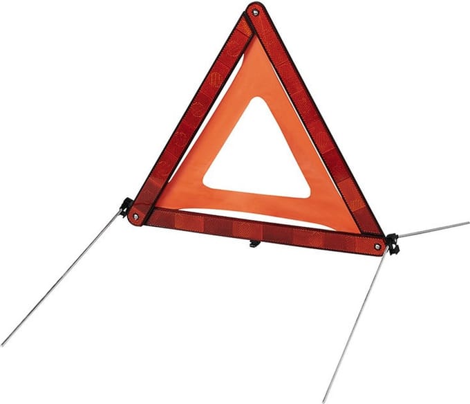 ProPlus Gevarendriehoek - opvouwbaar - 44 cm - compact - autopech