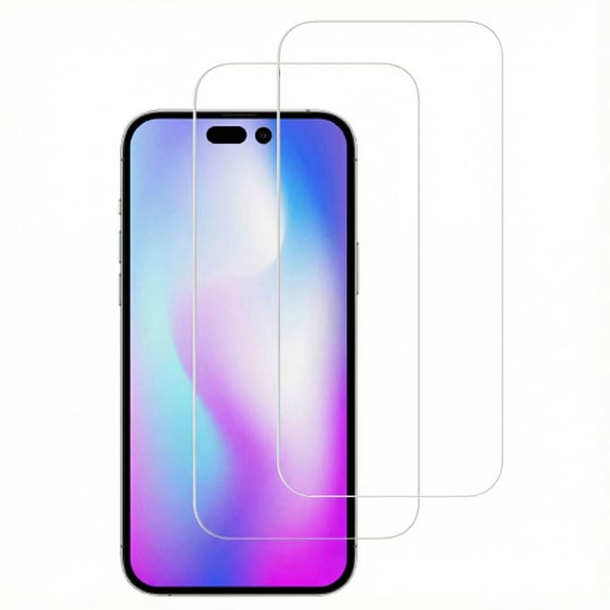 imoshion Screenprotector Gehard Glas Duopack - Geschikt voor Apple iPhone 14 Pro