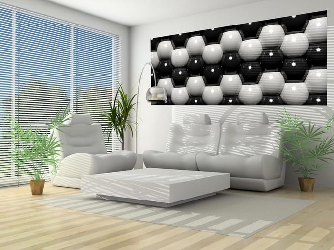 Abstract Art Photo Wallcovering