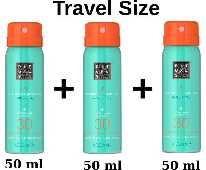 Rituals- 3 x Sun Protection 50 ml x3 = 150 ml - Milky Spray 50 ml , 30 SPF