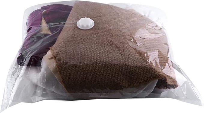 Doodadeals® 4-Pack - Vacuümzakken Kleding Zonder Pomp – Herbruikbaar – 50 x 60 cm