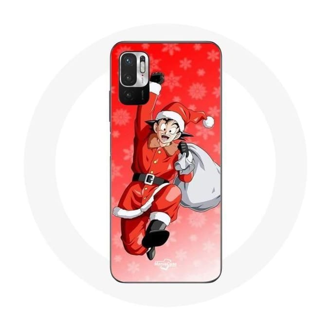 Coque pour Xiaomi Redmi Note 10T 5G Anime Son goku dragon ball Le jour de Noël 2023