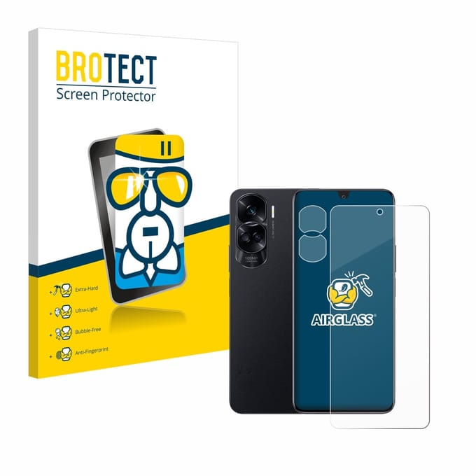 Screenprotector voor Honor 90 Lite (Voor+Camera) Beschermglas transparant