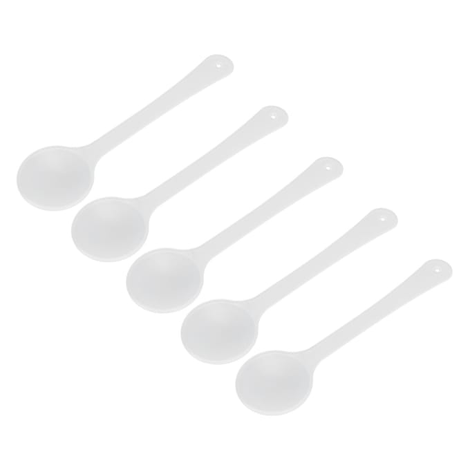 5 stuks Handheld Oogafdekker Volledige Dekking Visustest Afdekker Oogonderzoekstool voor Oftalmologisch white