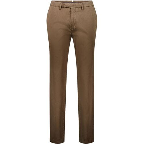 Gardeur Broek Tybalt Smooth Satine Weave Soft Touch Finest Cotton Khaki / male