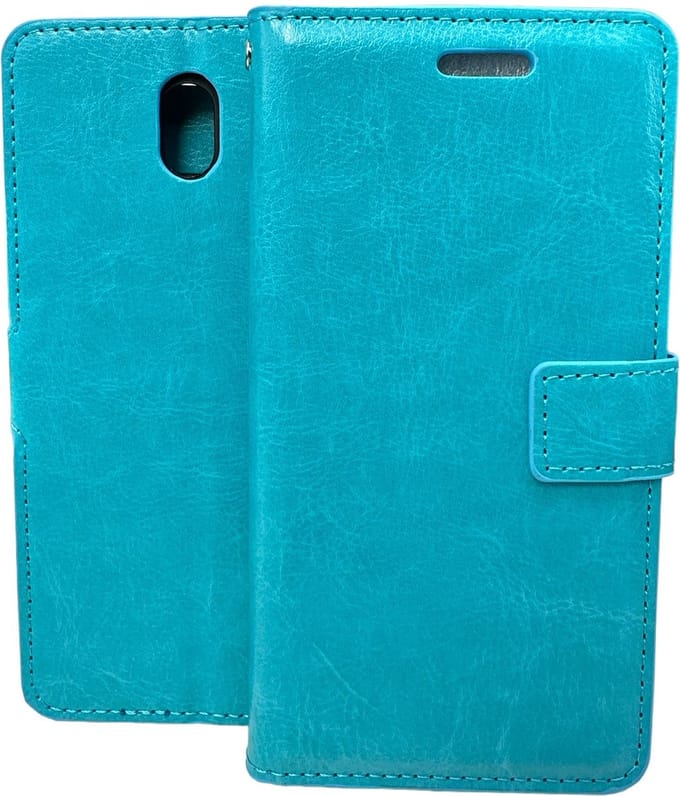 Bookcase Geschikt voor: Nokia 2 - Turquoise - portemonnee hoesje