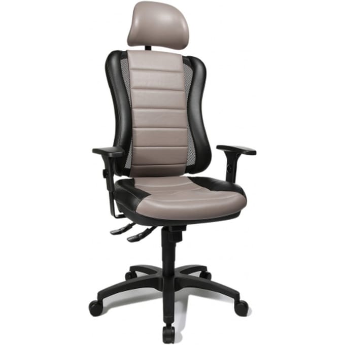 HEAD POINT RS - Professionele bureaustoel Grijs
