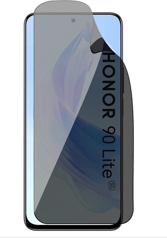 Privacy Screenprotector geschikt voor Honor 90 Lite - 1x FlexGuard Screen Protector