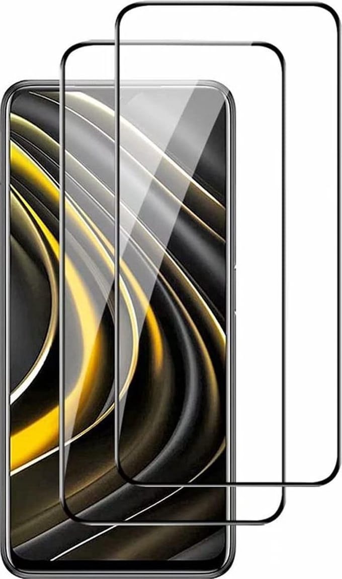Volledige dekking Screenprotector Glas - Tempered Glass Screen Protector Geschikt voor: Motorola Edge 20  - 2x