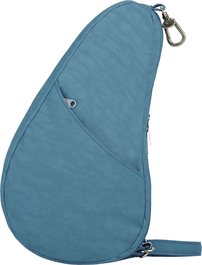 Healthy Back Bag Textured Nylon Large Baglett Chambray