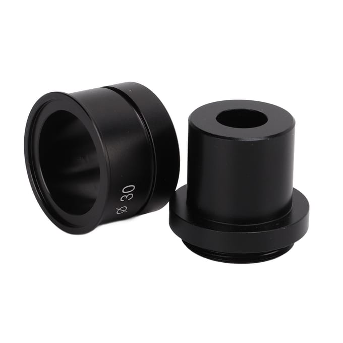 Adaptateur d'objectif à monture C standard pour appareil photo numérique 23,2 mm 30 mm Bague adaptatrice black