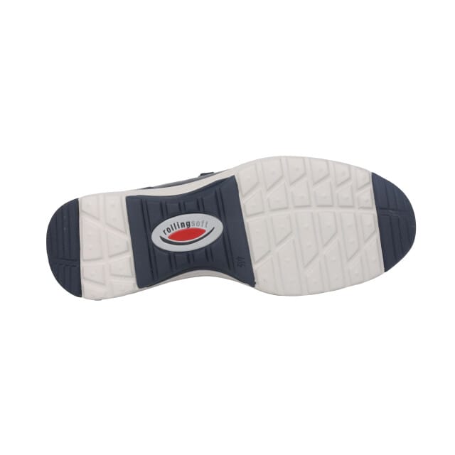 Gabor rollingsoft sensitive 76.973.36 - dames rollende wandelsneaker - Blauw - maat 37.5 (EU) 4.5 (UK)