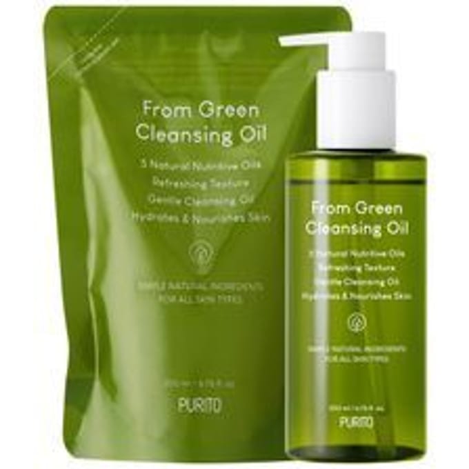 Purito SEOUL From Green Cleansing Oil And Refill 2 x 200 ml