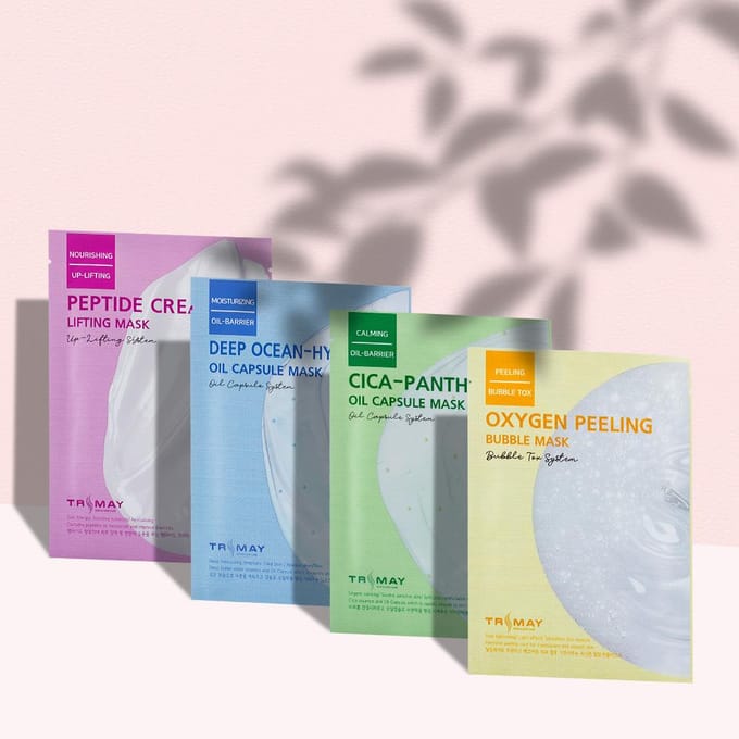 Masque Liftant Crémeux aux Peptides Trimay pink