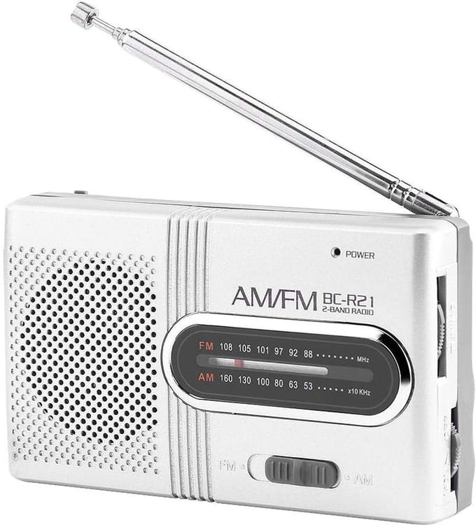 Dailygoods- Draagbare Radio met Telescopische Antenne - Mini Stereo