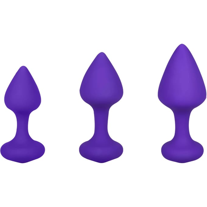 FeelzToys Bibi - Buttplug Set - Paars - 3 stuks