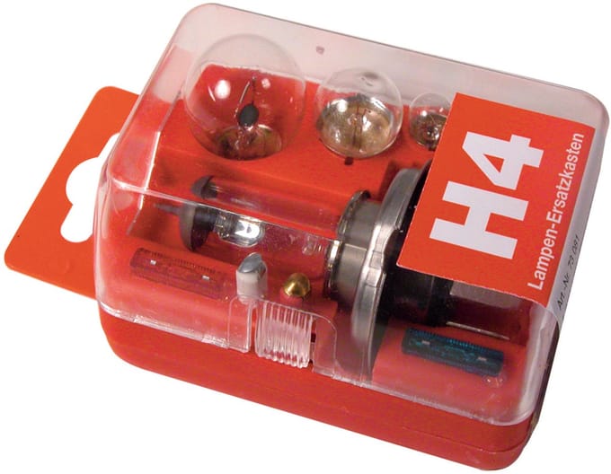 Unitec 73081 Assortiment lampen Standard H4 12 V