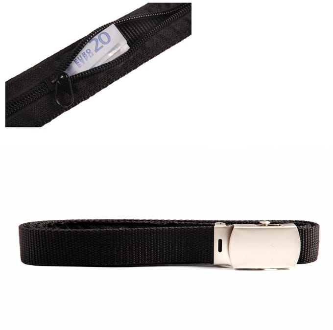 Fostex Garments - Money web belt (kleur: Zwart / maat: NVT)