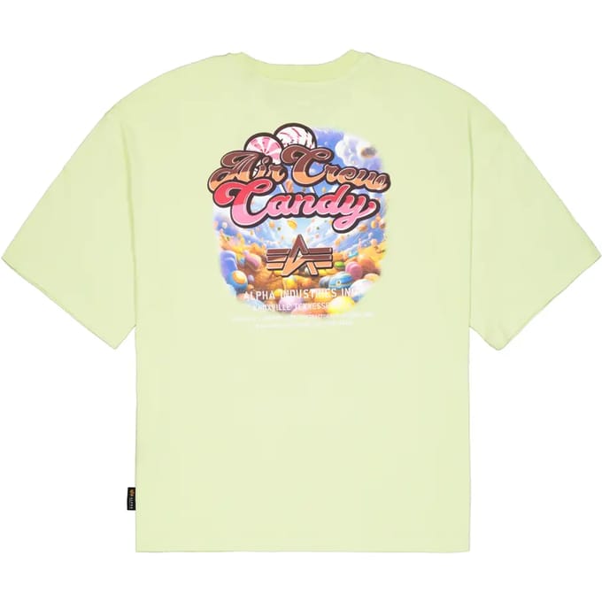 T-shirt met ronde hals Alpha Industries Candy